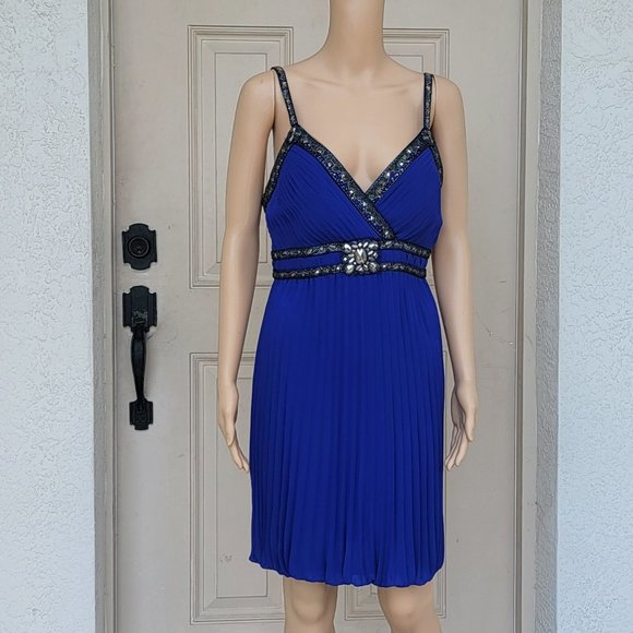 NWT Sue Wong  style N9366 in Saphire Color Size 12 - Picture 5 of 5